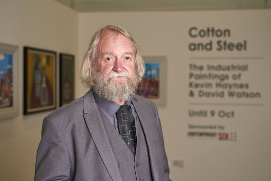 kevin haynes, dave watson, cotton and steel, salford museum and art gallery